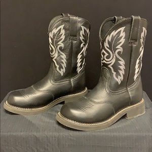 Leather Riding/Work Boots Size 8.5